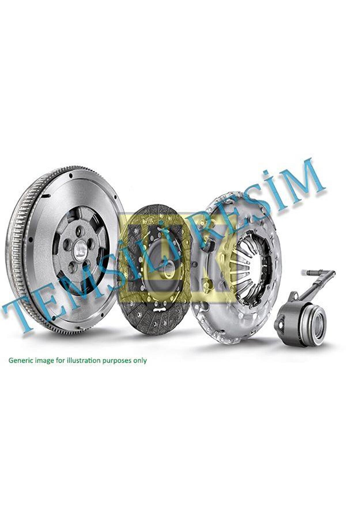 Debrıyaj Setı Volanlı Crafter 06-12 Bjk-bjl 109 Ps Hıdrolık Rulmanlı LUK-600027500