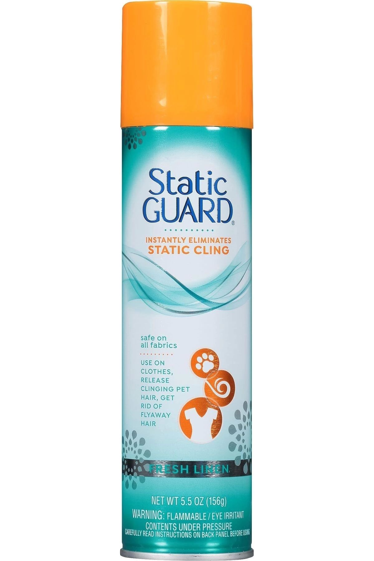 Right Guard Static Guard Instanty Elımınates Statıc Clıng Fresh Linen 156 gr