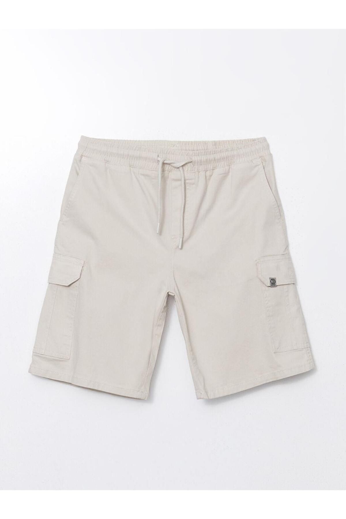 LC Waikiki XSIDE  Standart Kalıp Gabardin Erkek Kargo Şort