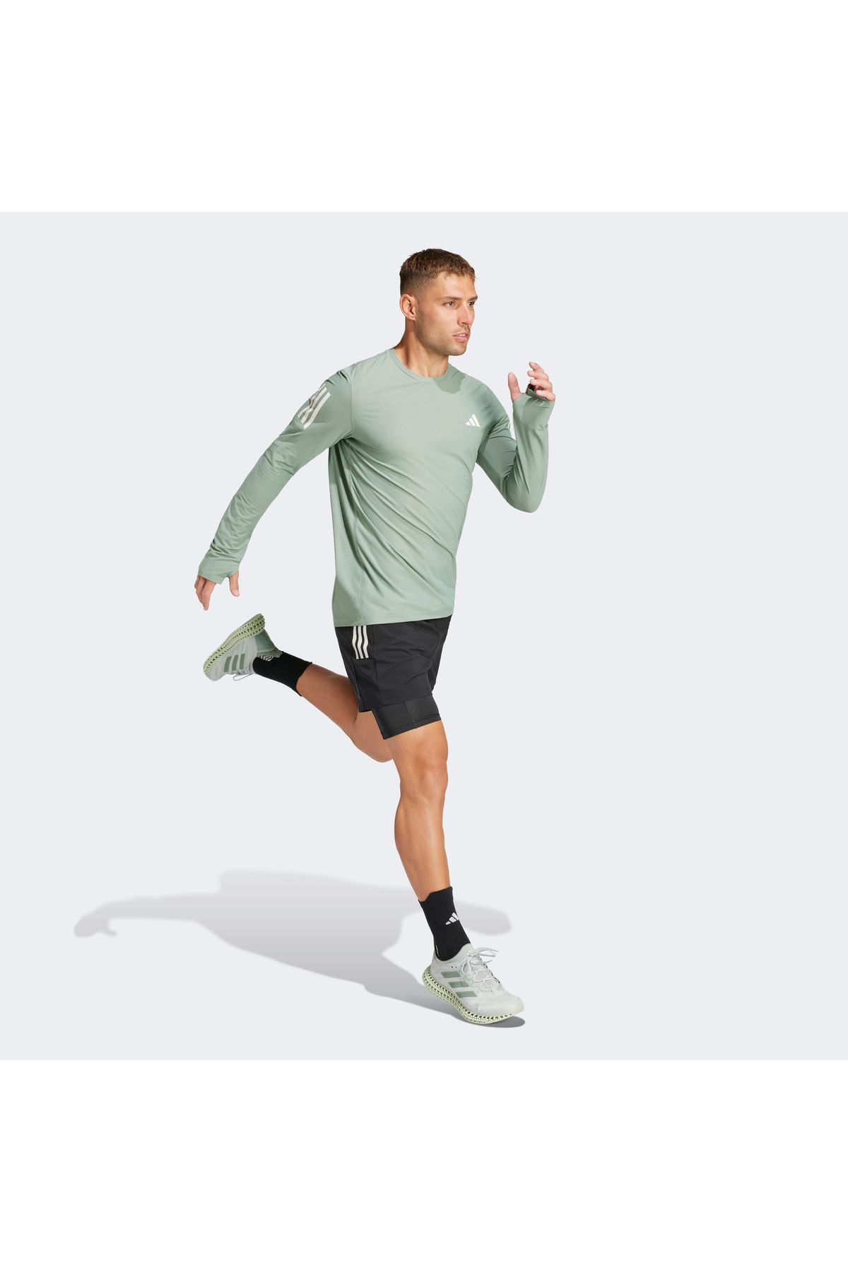 adidas Own The Run Climacool 2 In 1 Erkek Siyah Şort