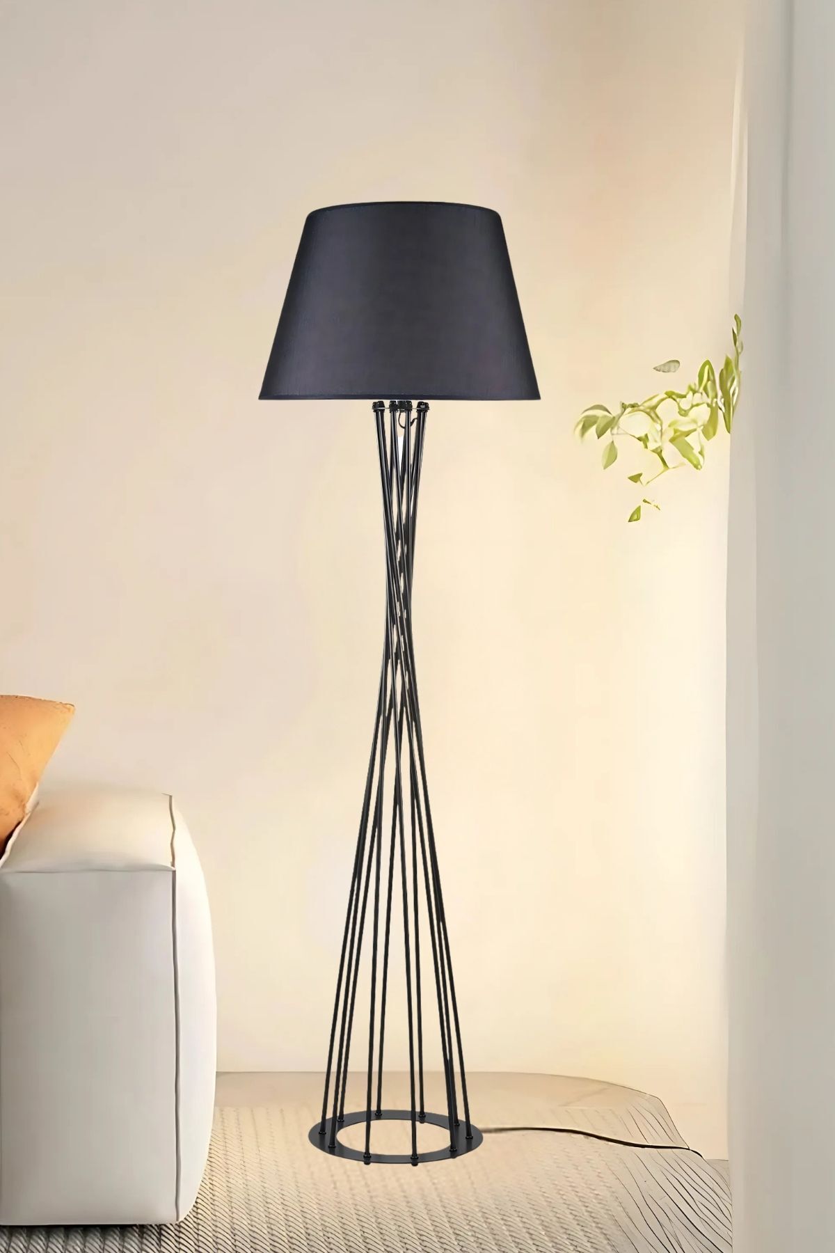 Ömür Avize Modern Ayaklı Lamba Salon Lambader