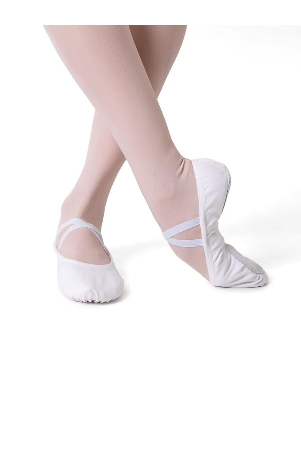 Gymo Dancewear Super Comfort Bale Patiği Beyaz
