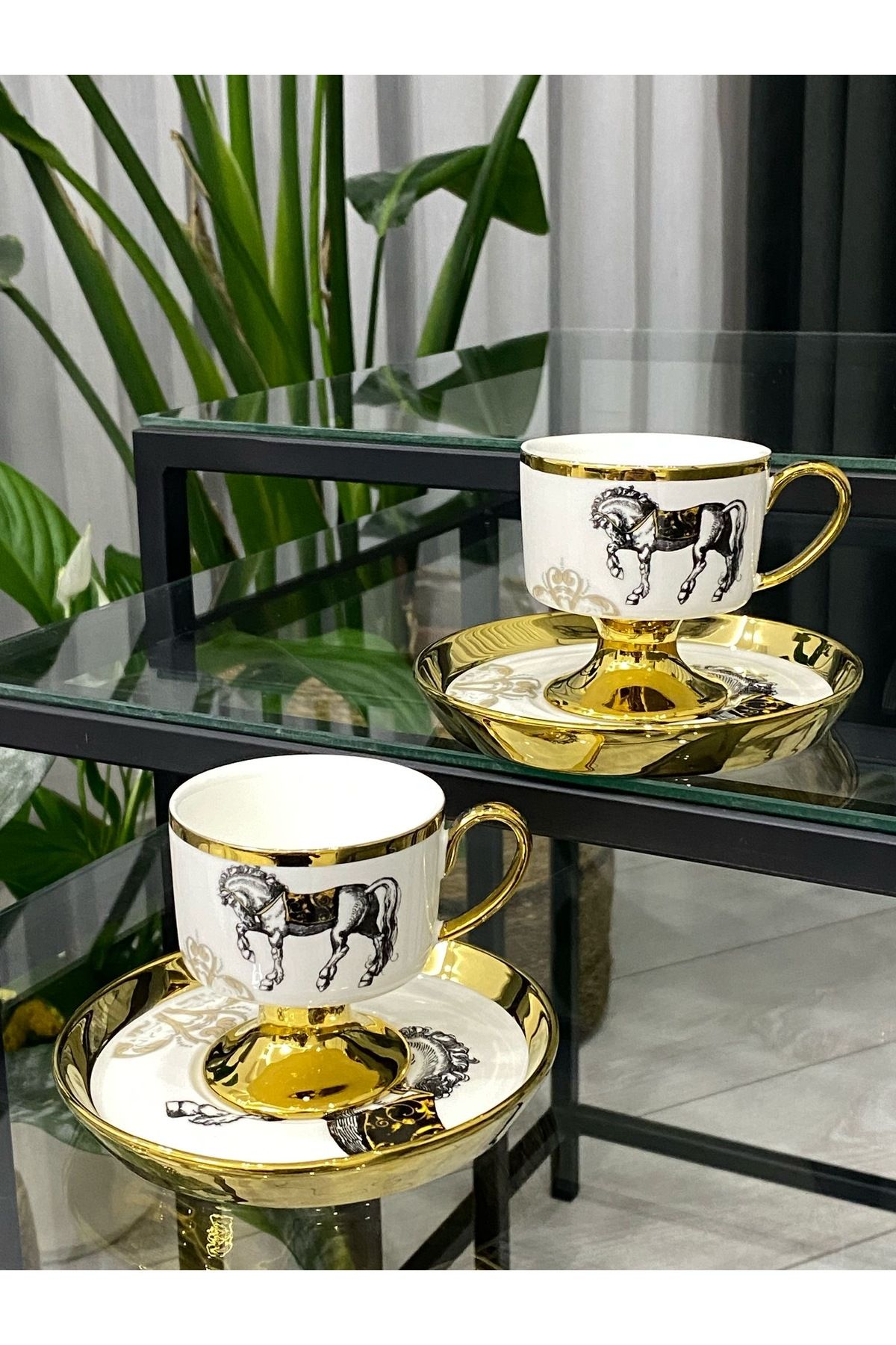 Ulus Home Acar Tamara 2 Kişilik Kahve Fincan Takımı 90 ml