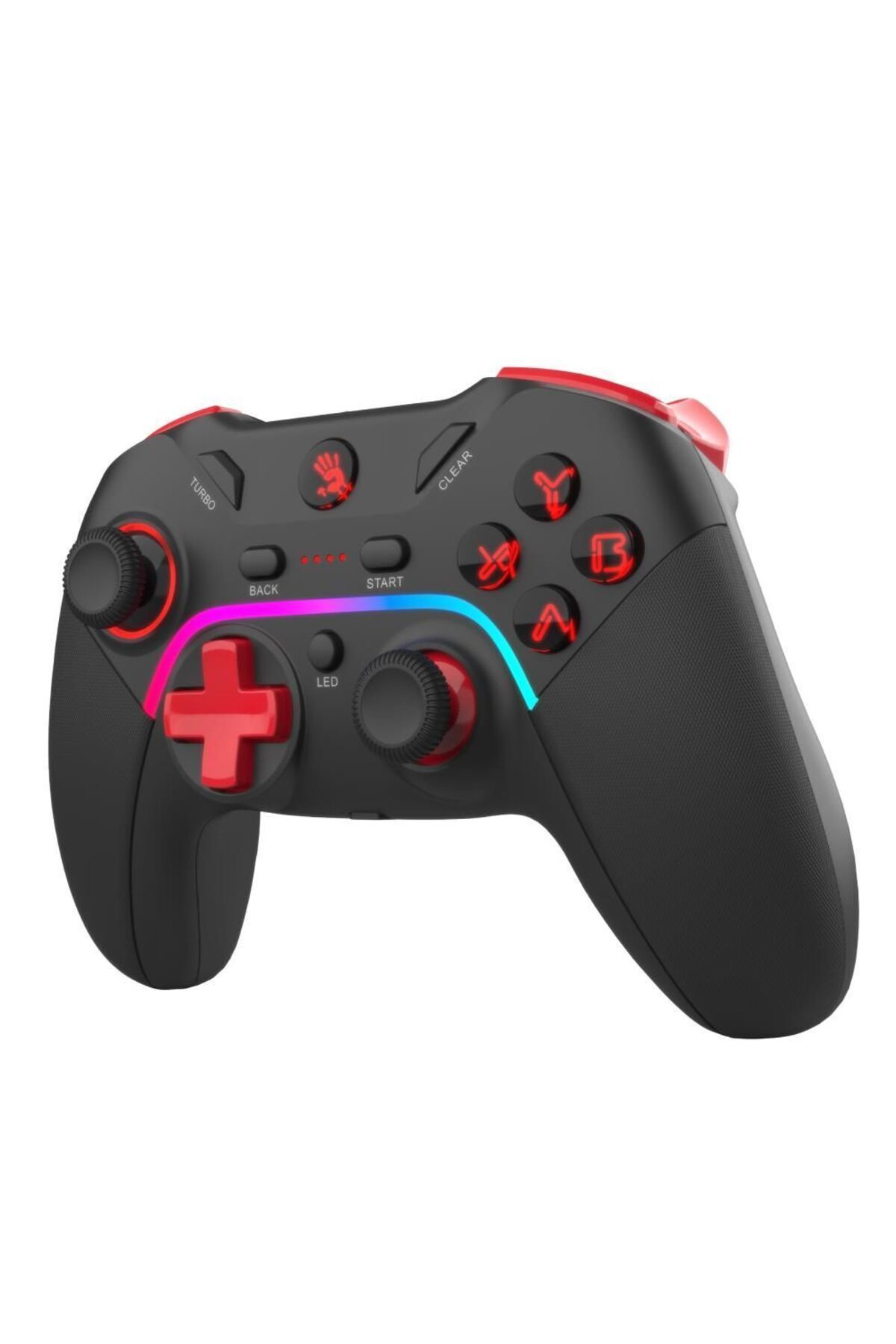 A4 Tech Bloody Gpw70 Rgb 2.4Ghz Kablosuz - Usb Pc Android Switch Ps3 Sports Black Siyah Gamepad