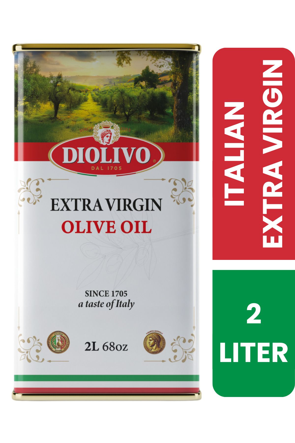 Diolivo Dal Since 1705 Diolivo 2 Litre Naturel Sızma Zeytinyağı