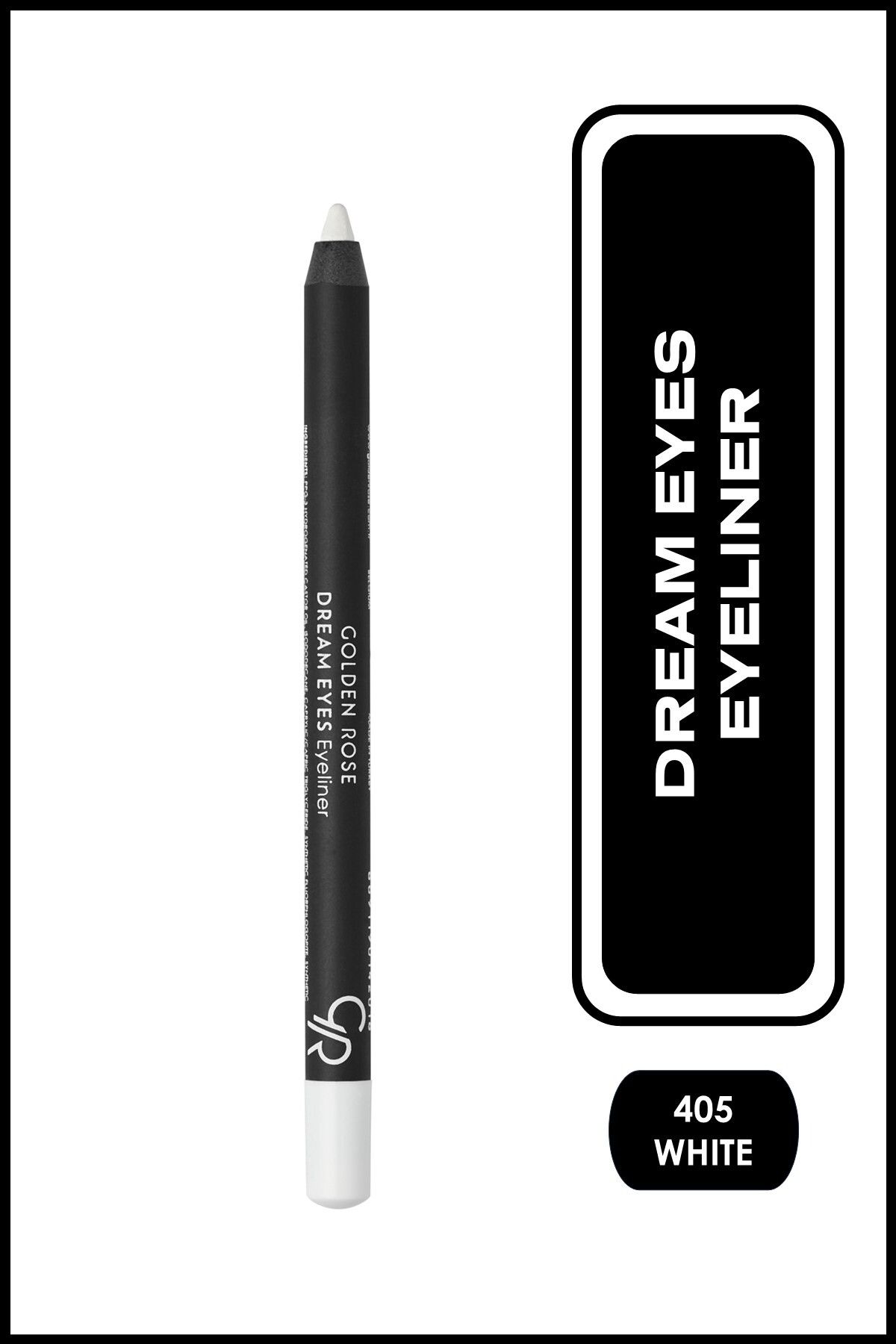 Golden Rose Dream Eyes Eyeliner No: 405 White - Göz Kalemi - 8691190142056