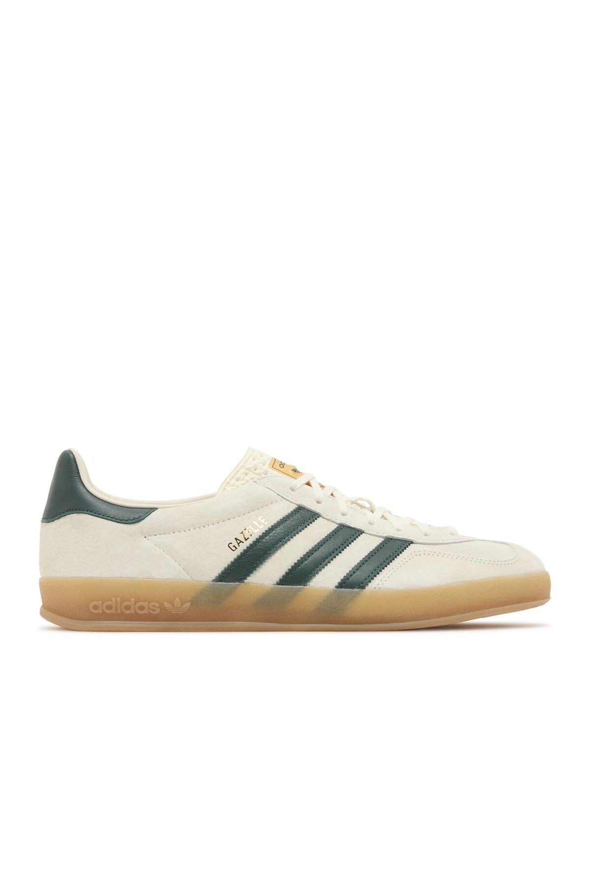 adidas Gazelle Indoor Cream White Collegiate Green Gum - IH7502