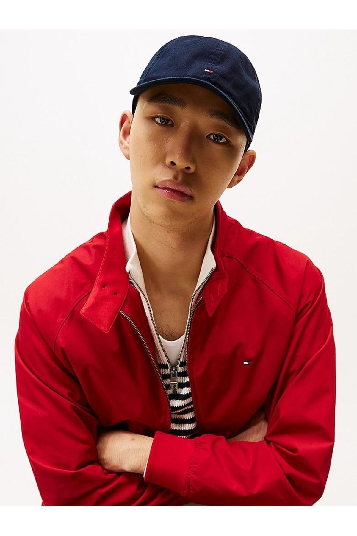 Tommy Hilfiger Erkek TH FLAG SOFT 6 PANEL CAP Şapka