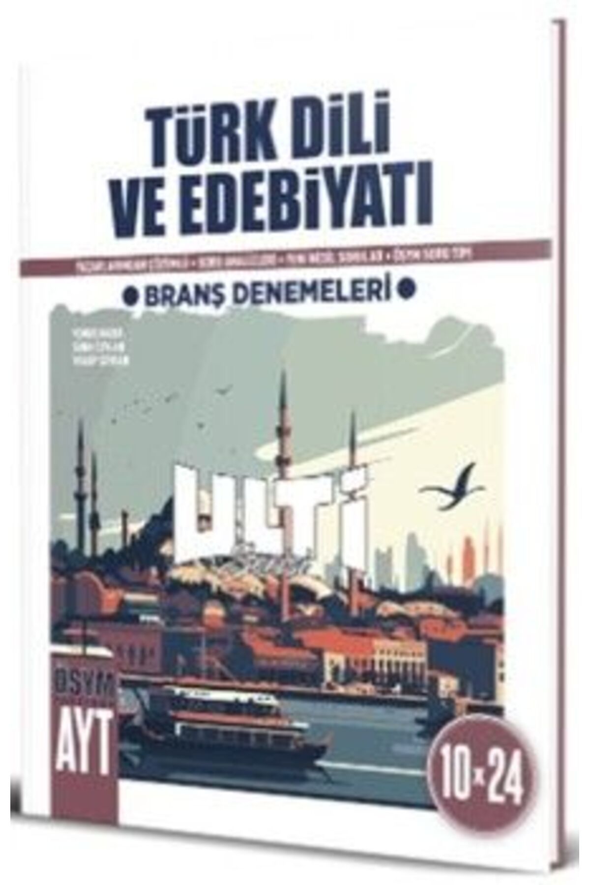 Bes Yayınları Ulti Yayınları Ayt Türk Dili Ve Edebiyatı 10 X 24 Branş Denemeleri