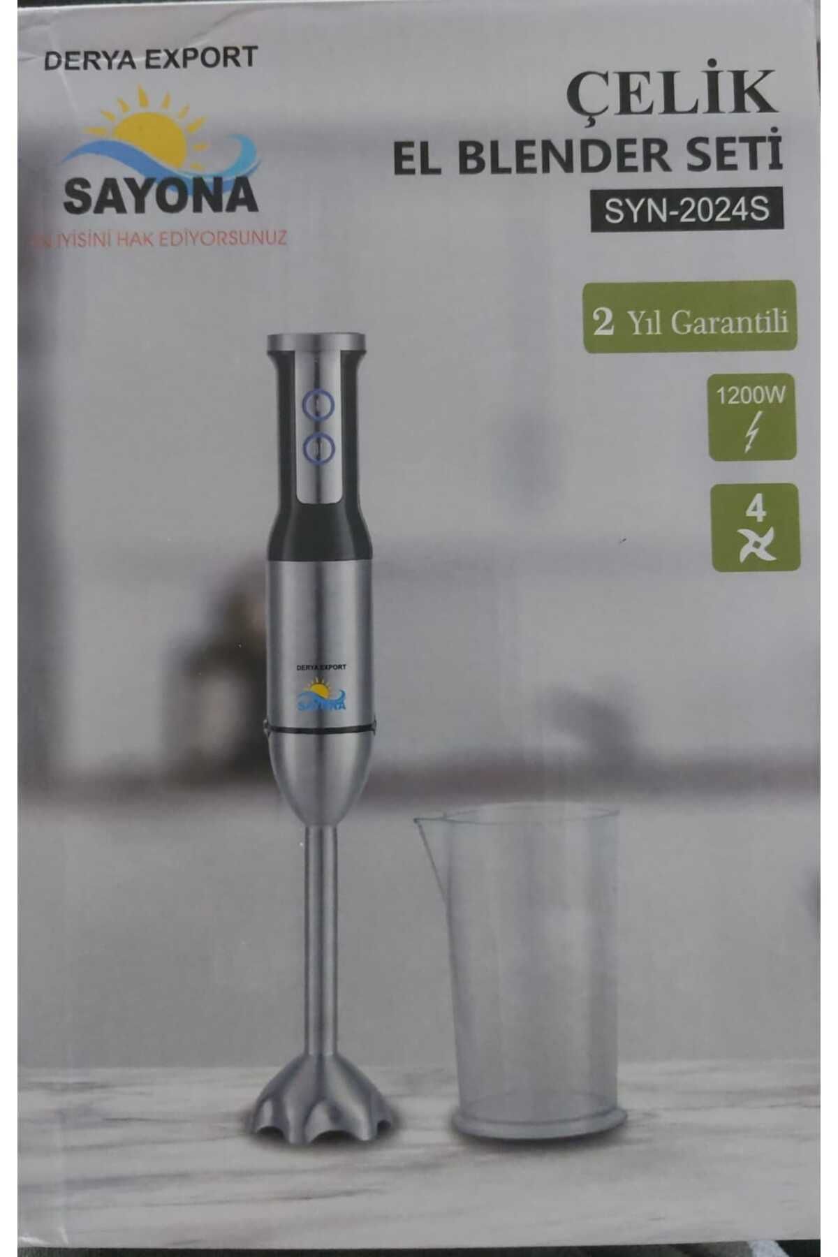 SAYONA SYN-2024S 1200W El Blender Seti
Anasayfa
Mutfak