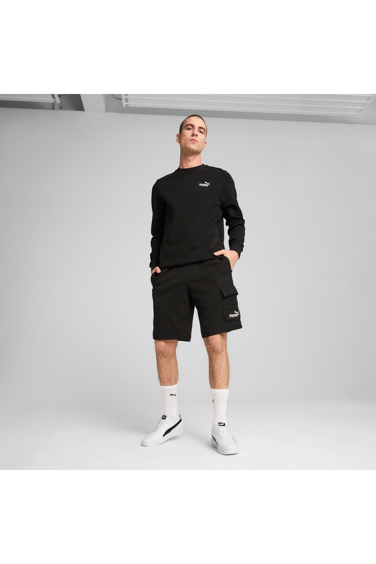 Puma ESS No. 1 Logo Cargo Shorts Spor Şort
