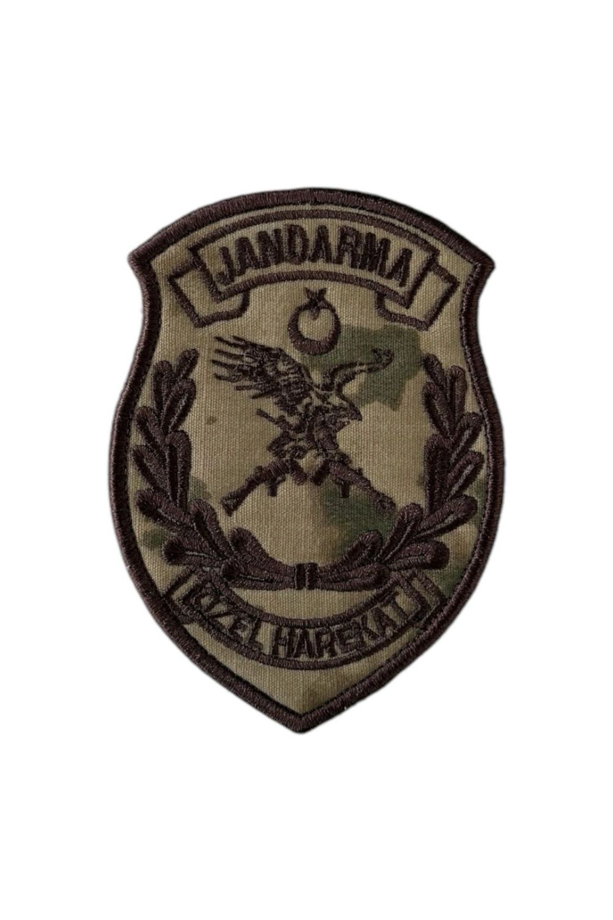 Ex Patch Jandarma Özel Harekat Kol Göğüs Nakış Peç Patch 7.5 X 10 Cm