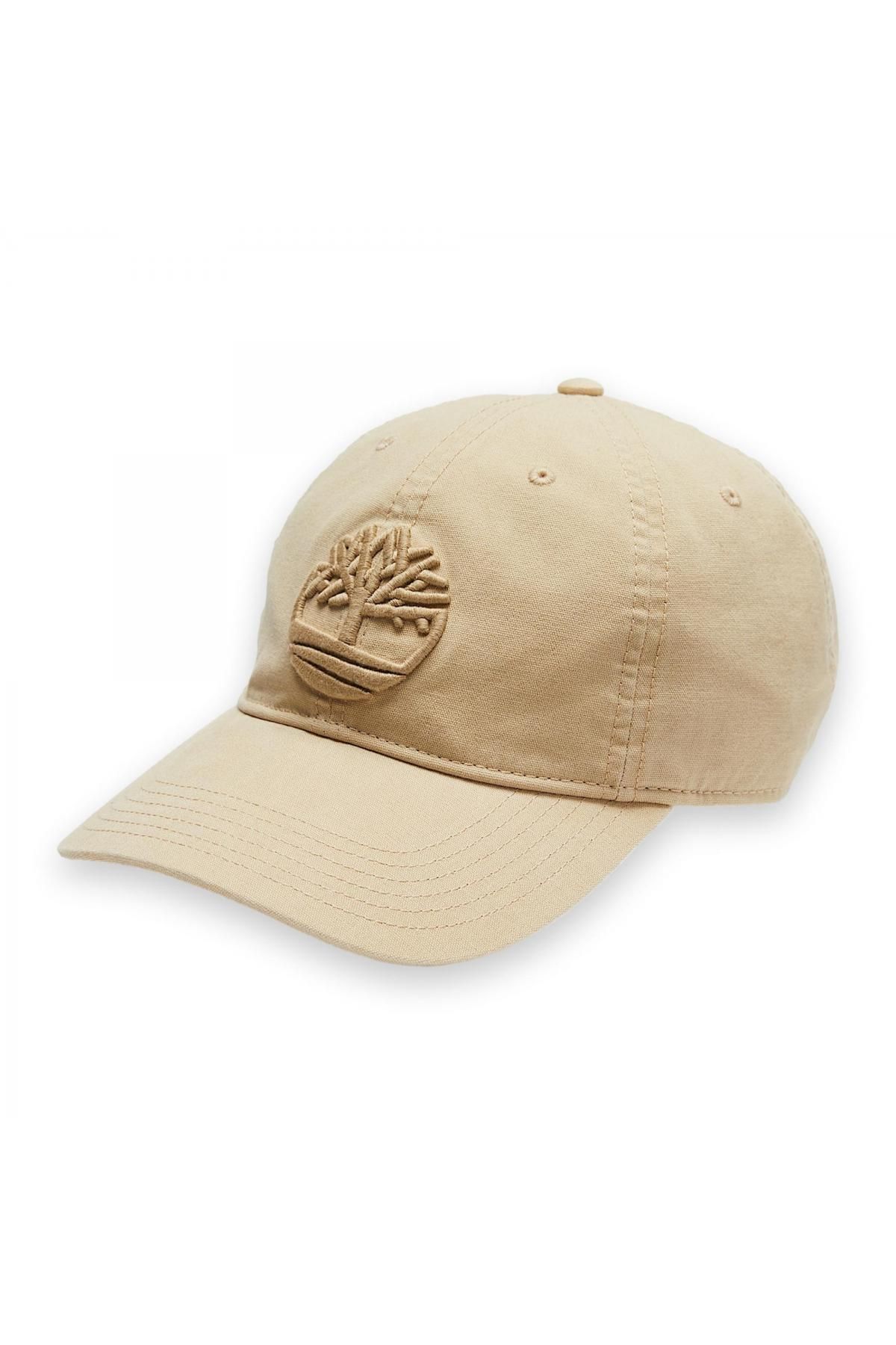 Timberland Tb0A61Uj Soundview Canvas Embroidered Cap Bej Unisex Şapka