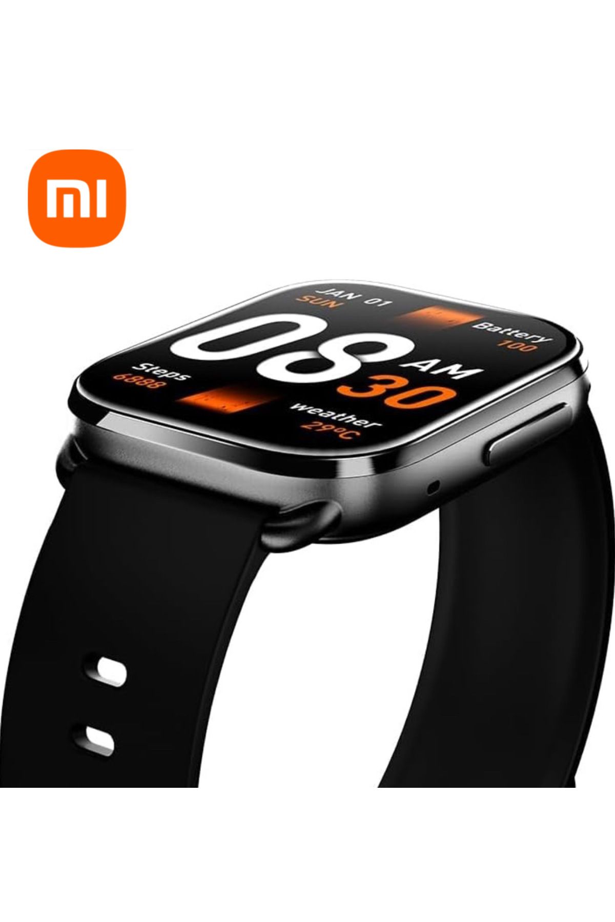 Xiaomi Ocy Gs (SESLİ GÖRÜŞME ÖZELLİKLİ) Akıllı Saat Çelik Kasa 60hz Fhd Ekran 46mm 2025 Model