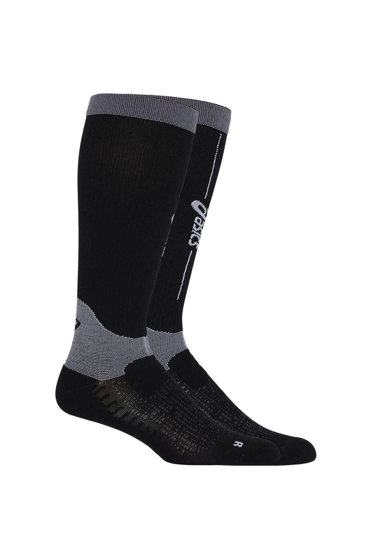 Asics Performance Run Compression Sock Unisex Black Koşu Çorabı 3013a990-001