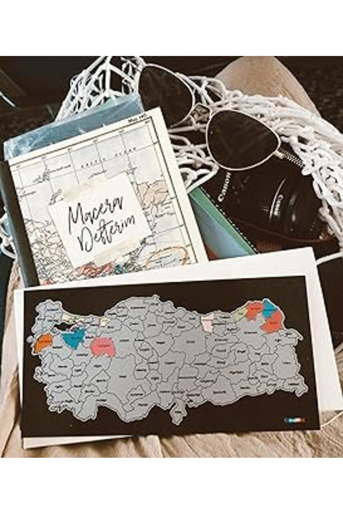 Genel Markalar Mapofx - Gez - Kazı Türkiye Haritası (STANDART, 20X10 CM)