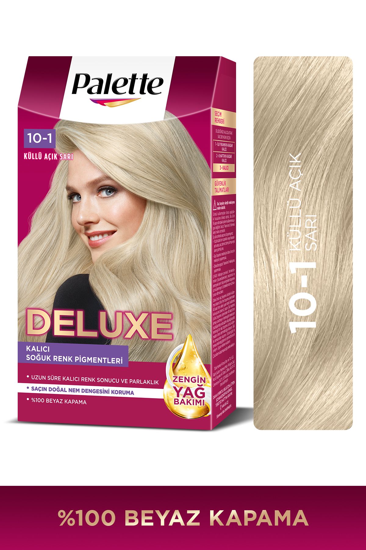 Palette Deluxe 10-1 Küllü Açık Sarı