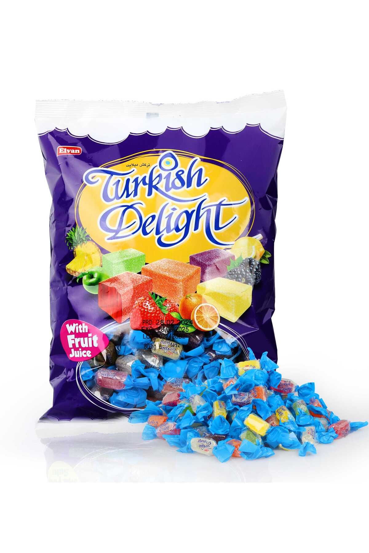 jelaxy Turkish Delight 800 Gr. (1 POŞET)