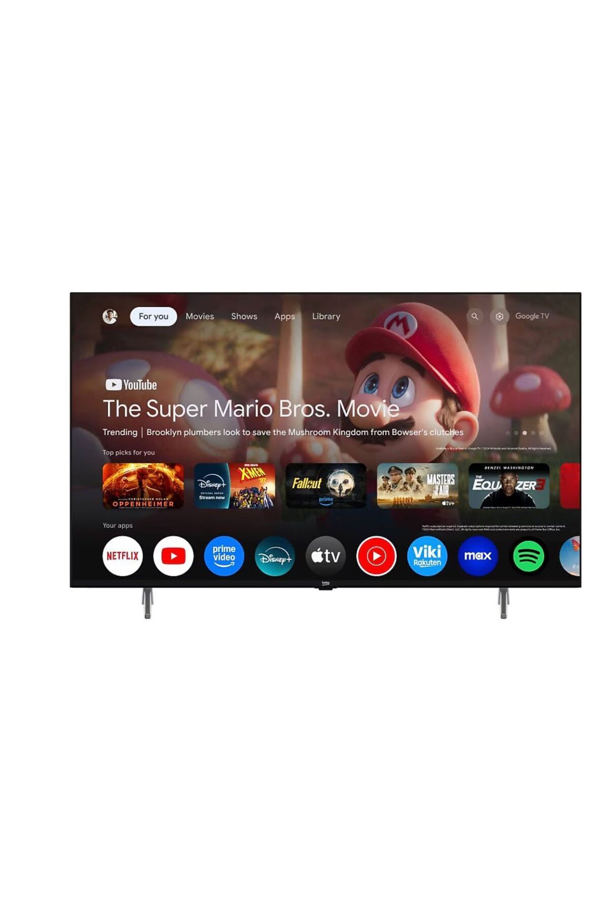 Crystal 7 Serisi B43 E 795 B Google Tv