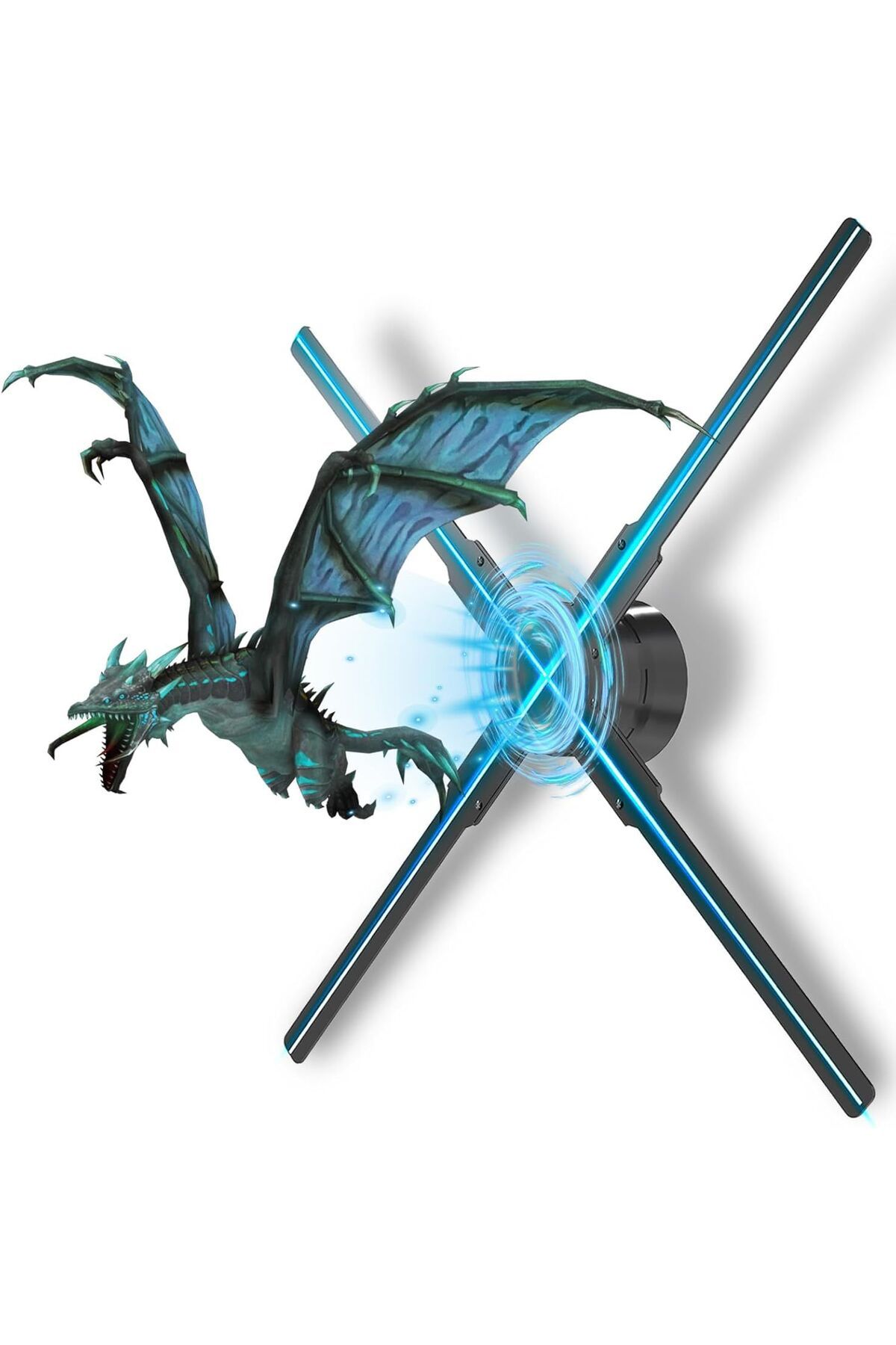 hello code 3d Hologram Led Ekran 70cm