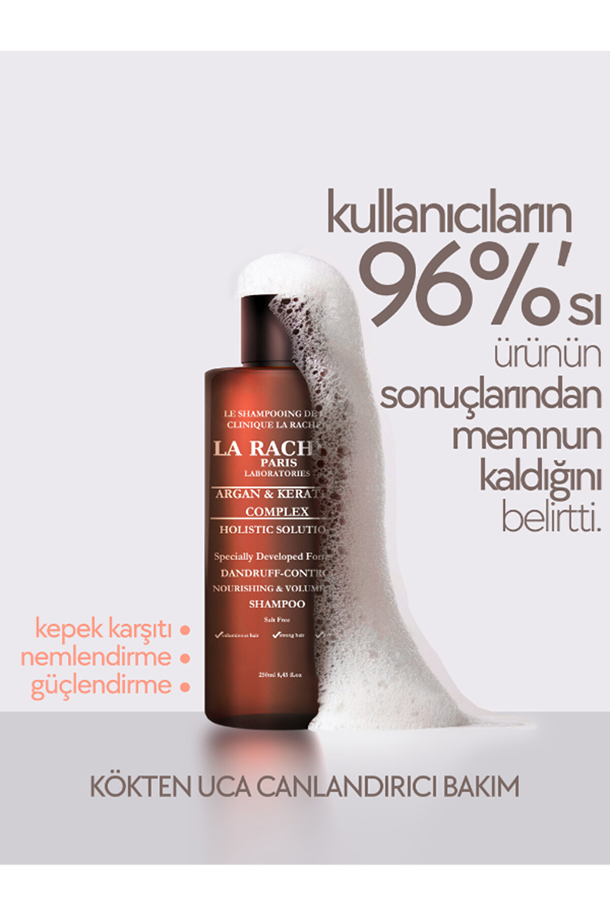 La Rachel Şampuan: Argan ve Keratin ile Saçlarınızı Yoğunlaştırın