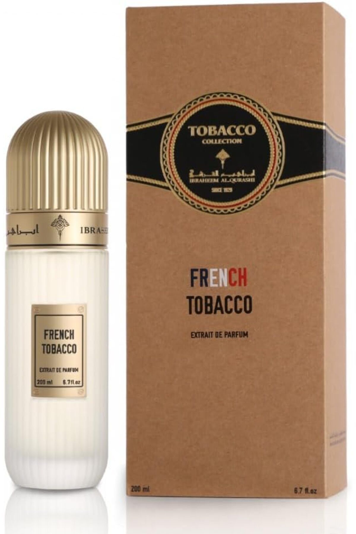 IBRAHEEM AL.QURASHI French Tobacco 200ML Extrait De Parfum Kalıcı Unisex Parfüm