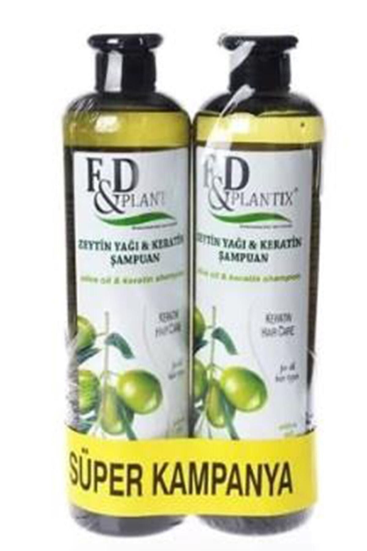 F D Plantix Zeytin Yağı Ve Keratin Şampuan 700 Ml 2li 8697869092271