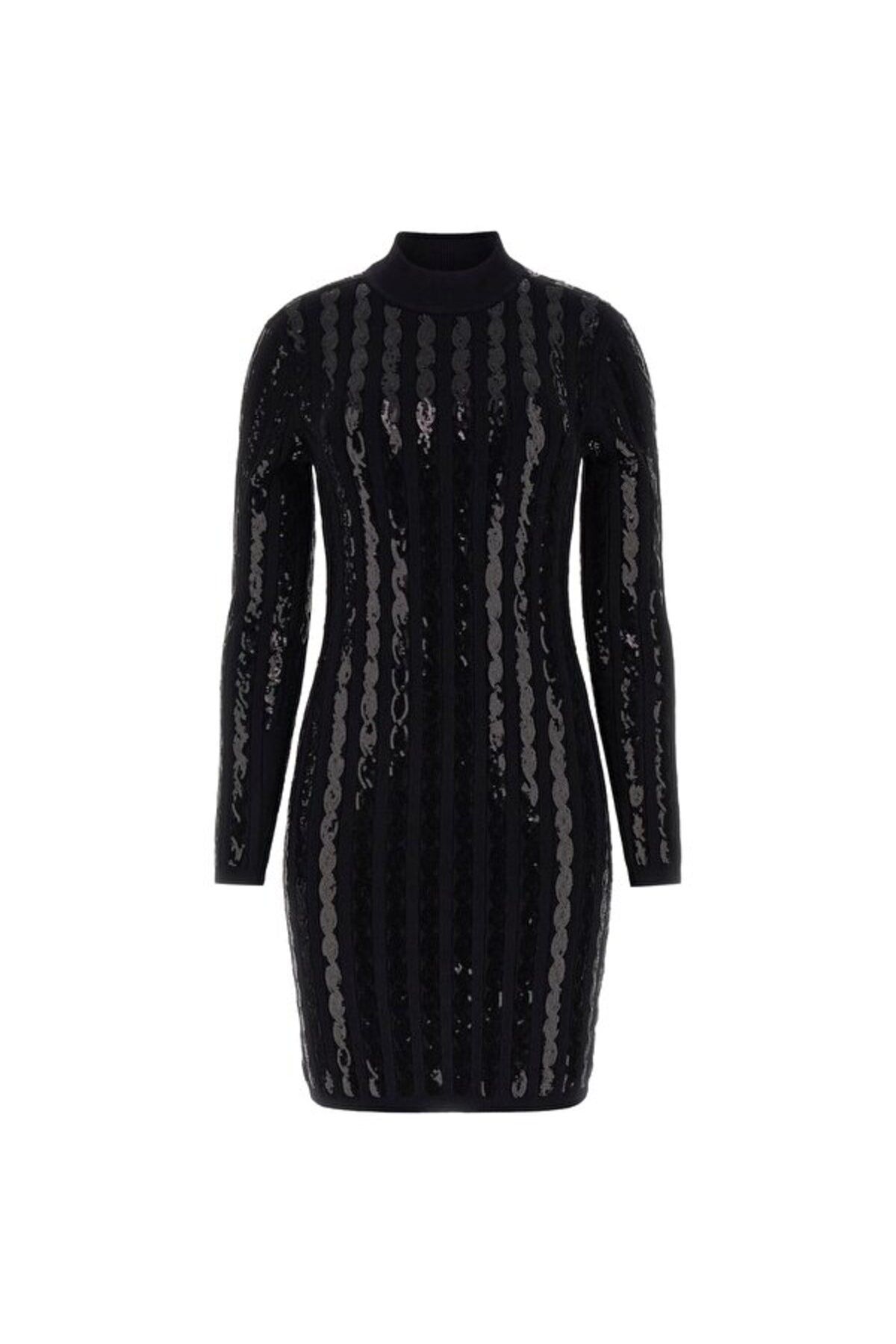 Guess Ls Sequin  Kadın Elbise