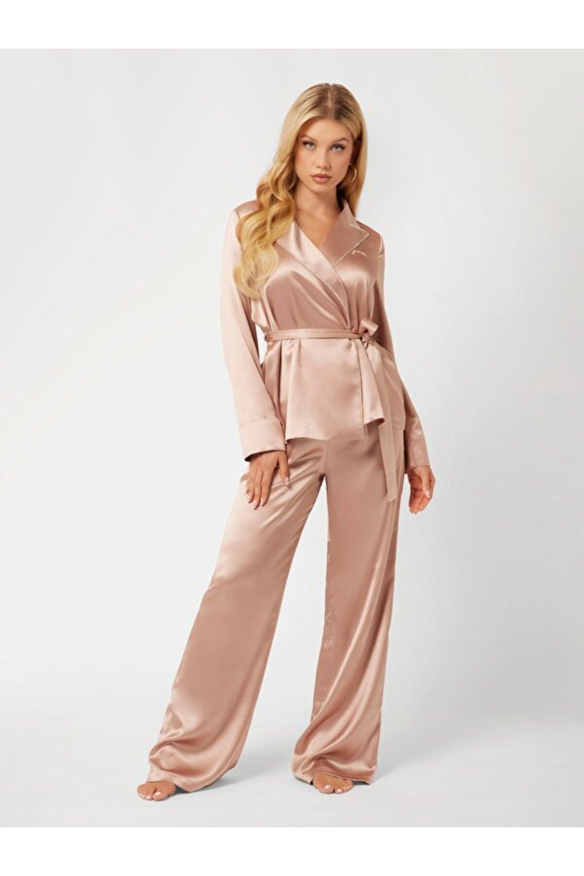 Guess Satin Kadın Pijama Takımı