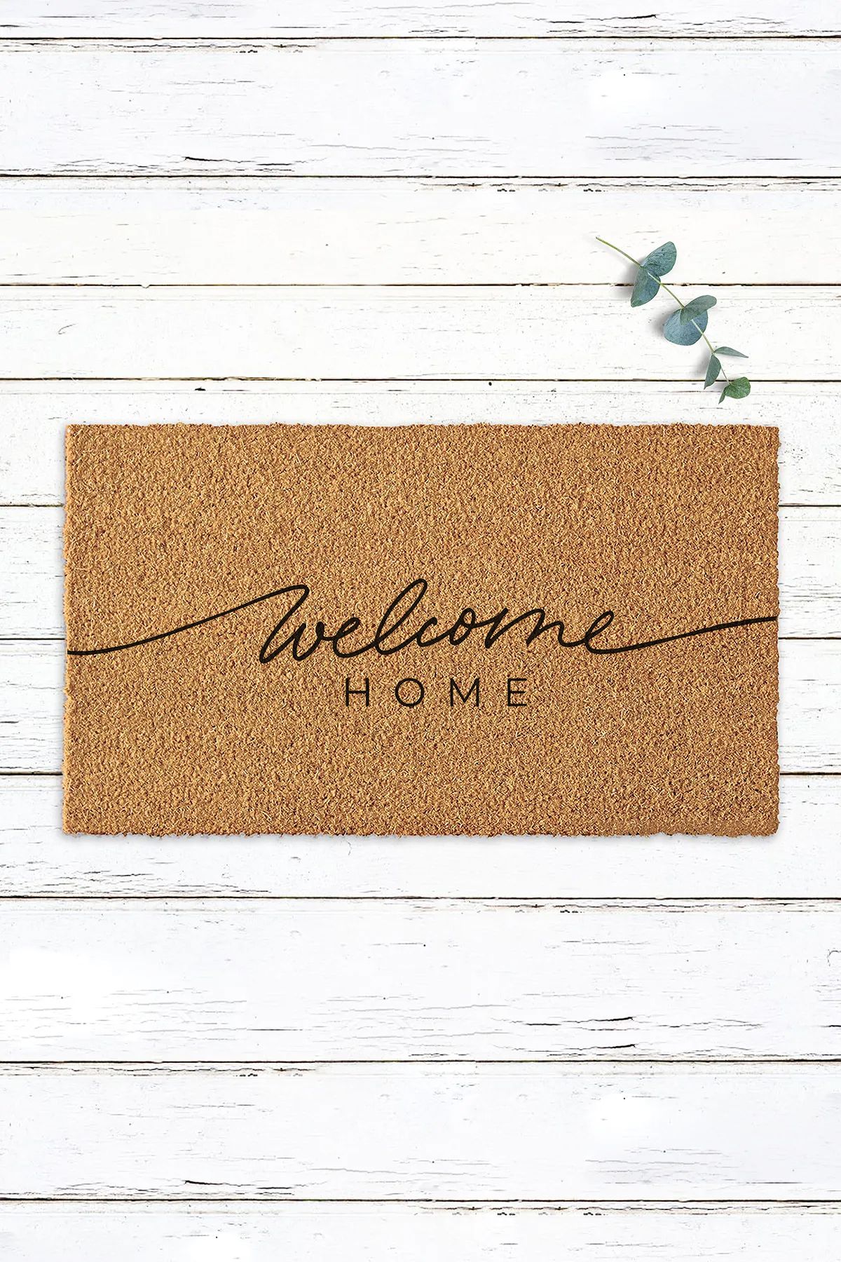 Paspas Yap Welcome Home Kapı Paspası Ev Giriş Paspası Dış Kapı Paspası