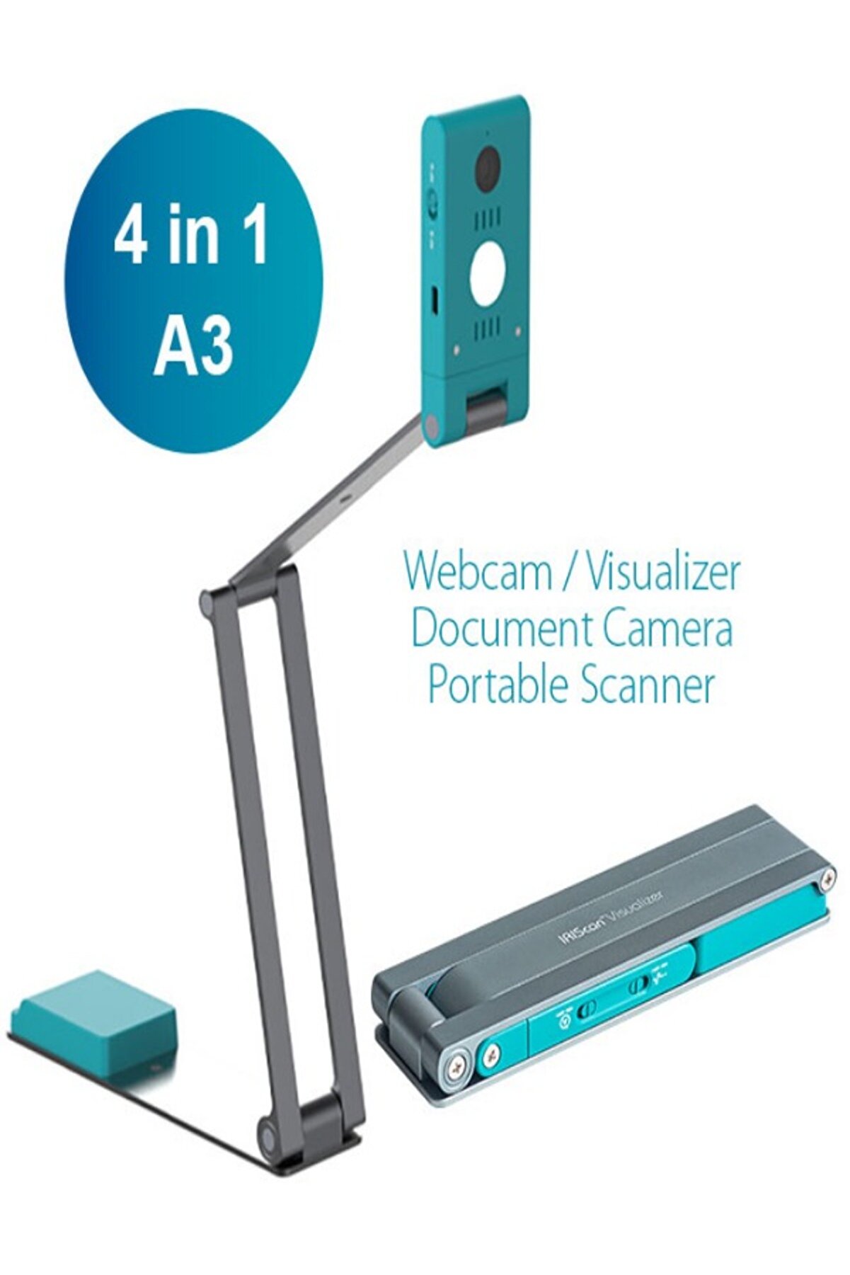 IRIScan VISUALIZER 7 Portable Scanner - High-Speed Document Digitization