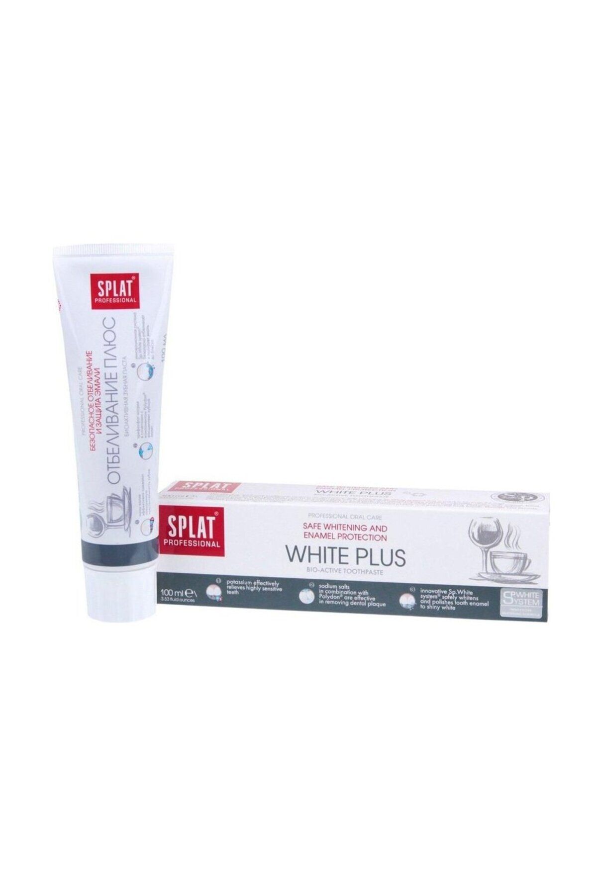 Splat White Plus Diş Macunu 100 ml