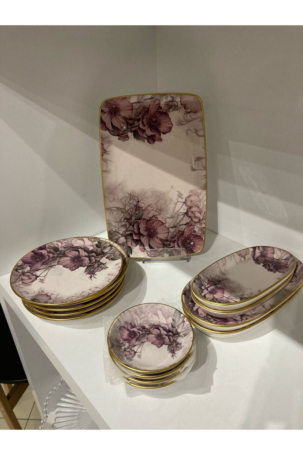 GÖNÜL Gönül Home Collection 15 parça EXCLUSİVE kahvaltı takımı