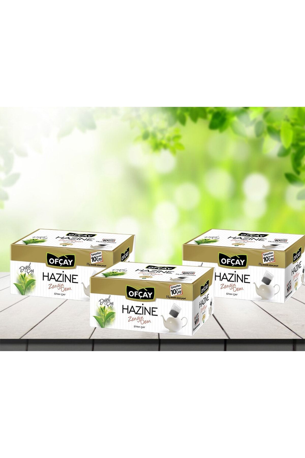 Ofçay Demlik Poşet 30*15 gr 3 Paket Veya 30*8 gr 6 Paket