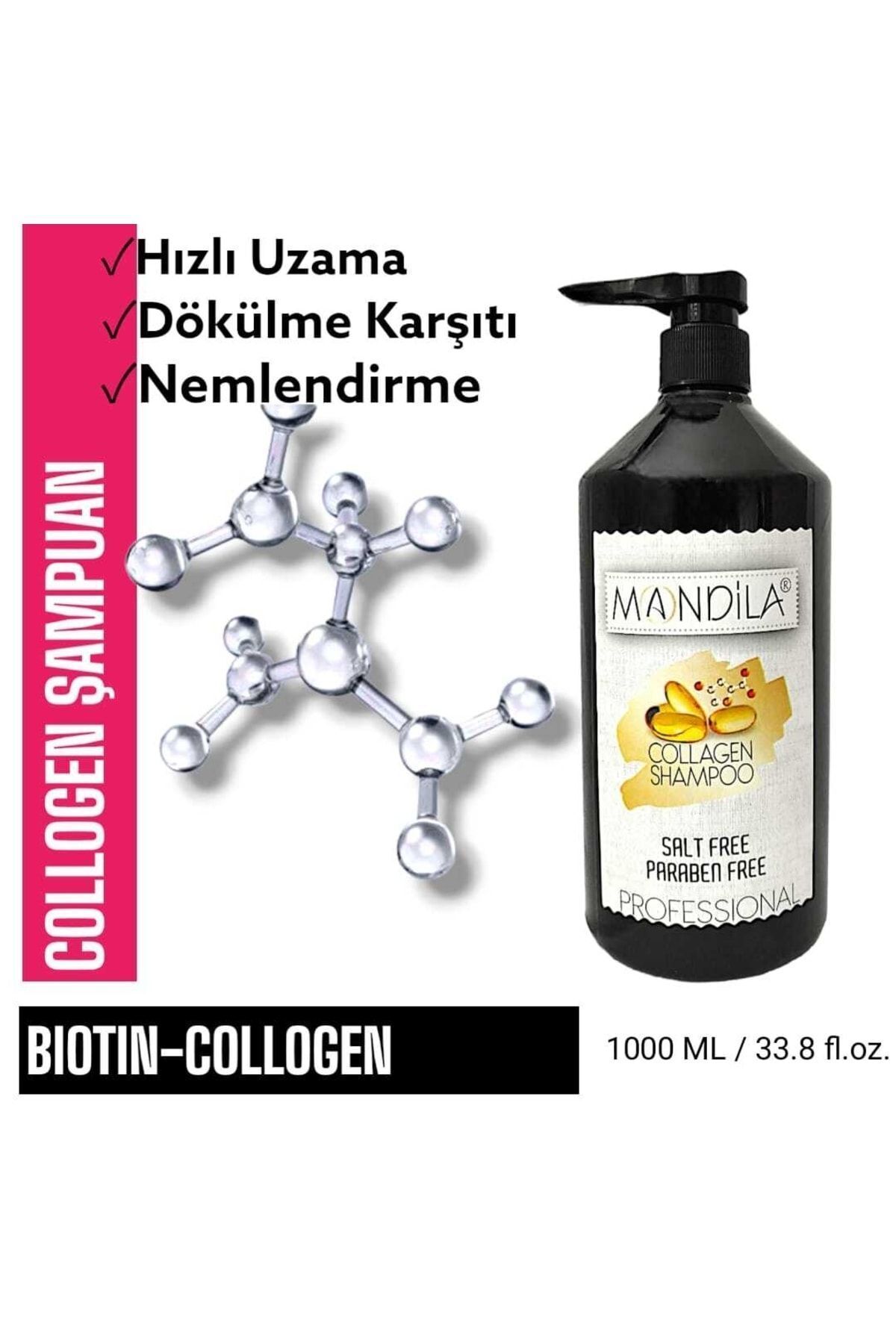 MANDİLA Collogen Şampuan 1000 Ml