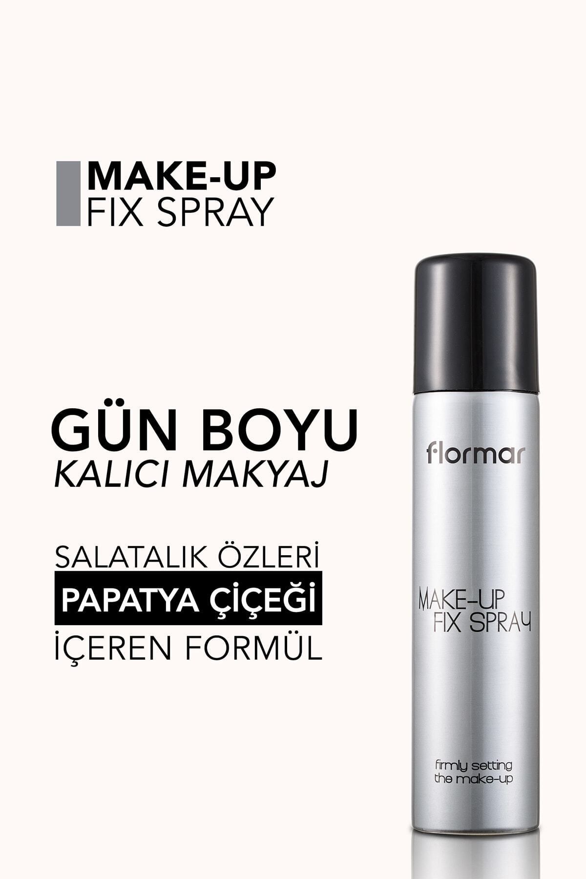 Flormar MAKE-UP FİXİNG SPRAY - MAKE-UP FİX SPRAY - 001 - PSSN2451 75ml