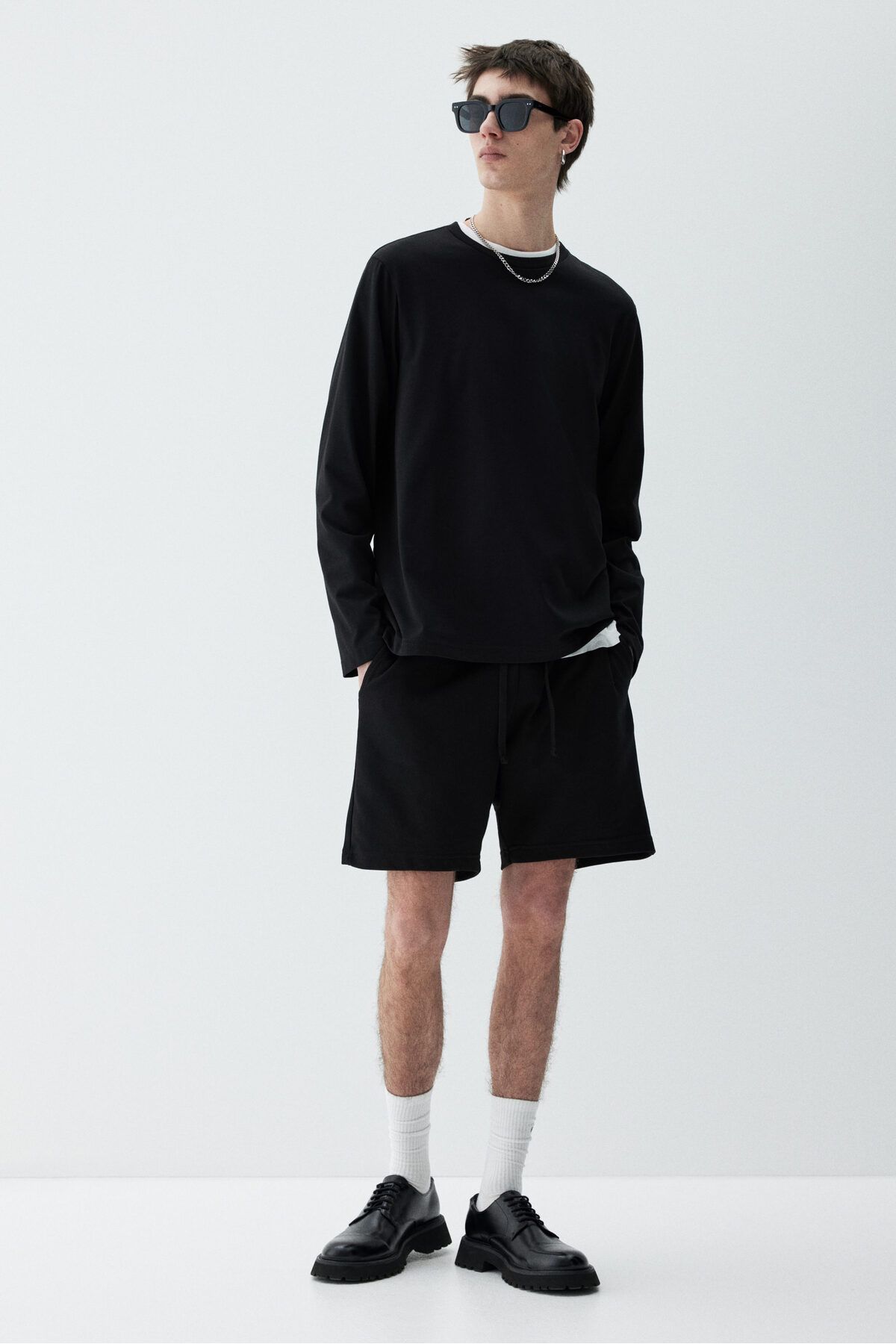 H&M Regular Fit Sweatshirt Şort