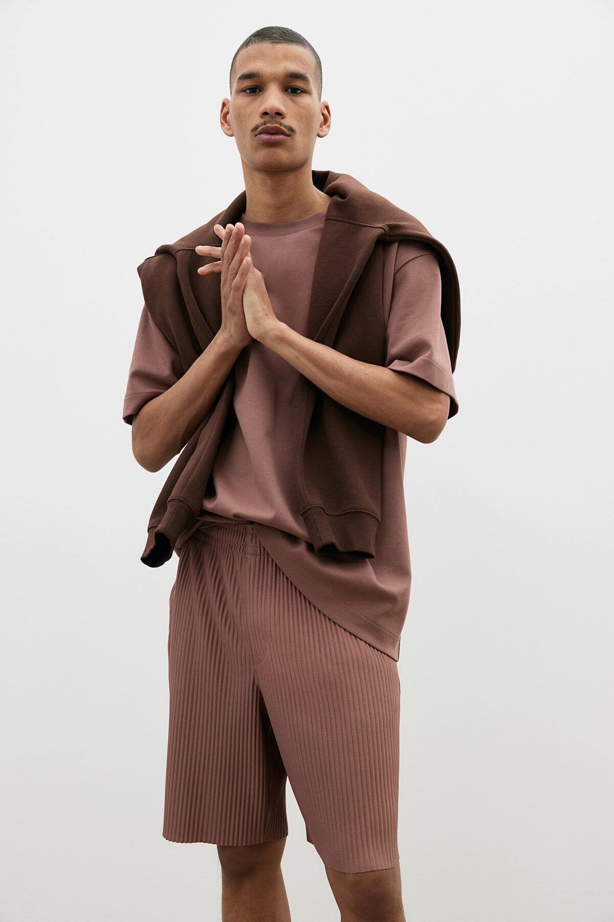 H&M Regular Fit Pilili Şort