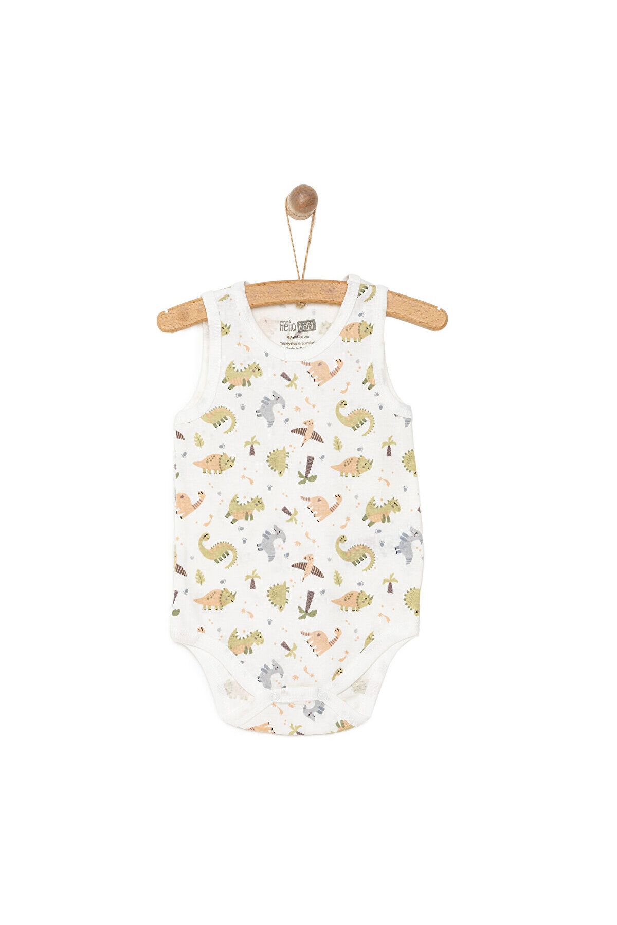 ebebek Hello Baby HelloBaby Dinazor Desenli Atlet Body