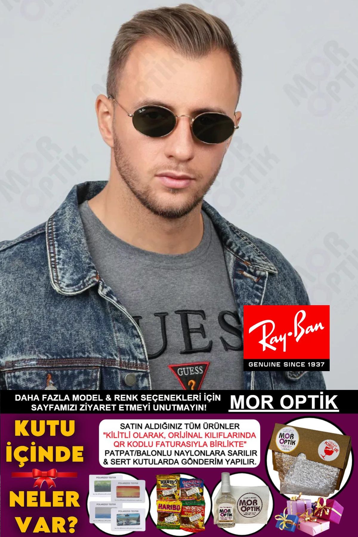 Ray-Ban MOR OPTİK RB3547 "ELİPS" (51 SİZE) UNİSEX