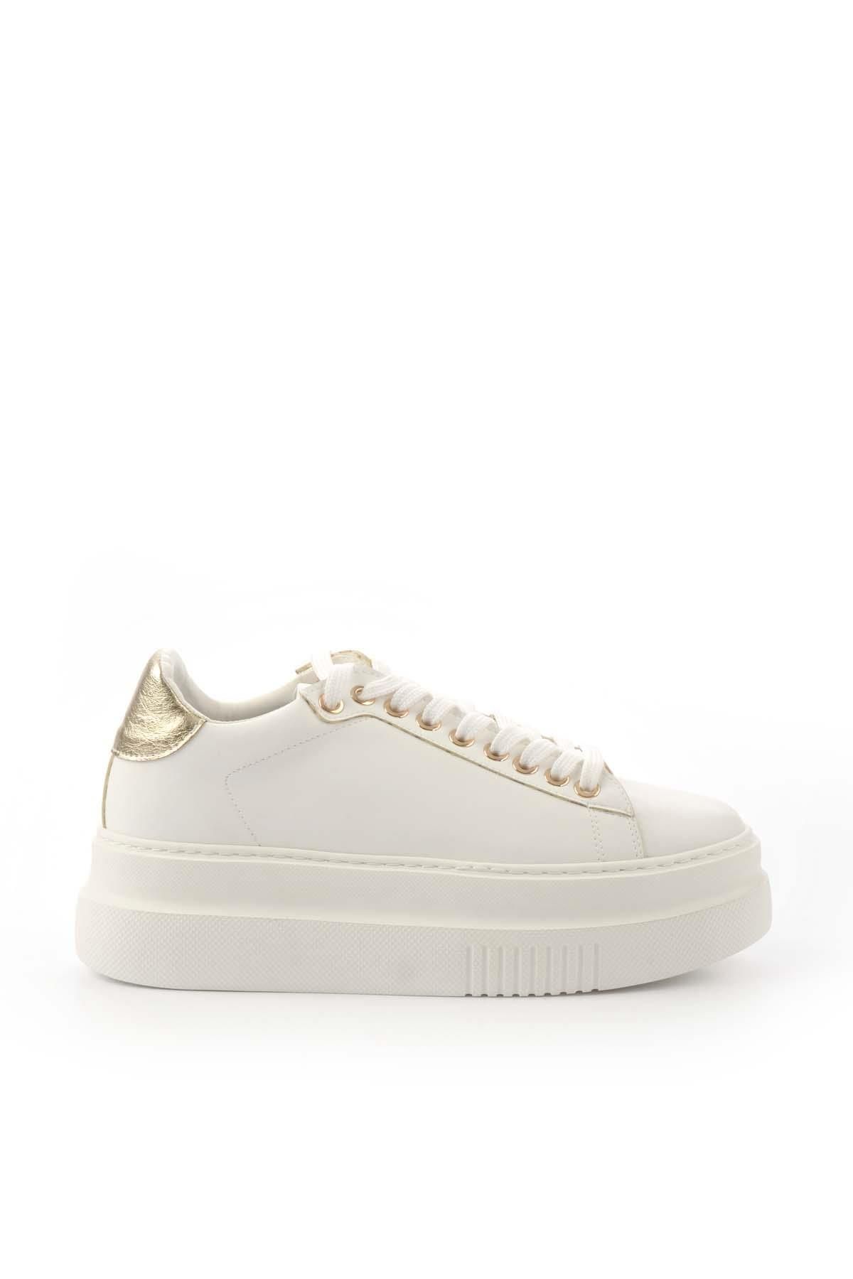 Bambi Beyaz Kadın Sneaker K01791008009