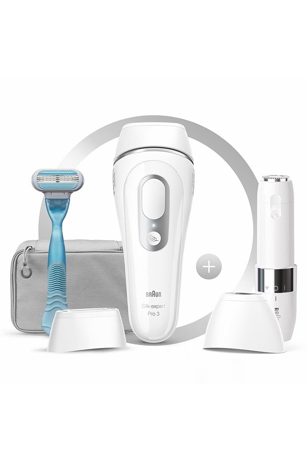 Silk Expert Pro 3 Pl3129 300.000 Atımlı, 2 Başlıklı Yeni Nesil Ipl Fs1000 Seyahat Çantası