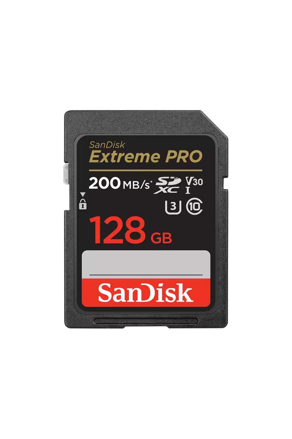 Sandisk Extreme Pro 128gb 200mb/s Sdxc Hafıza Kart