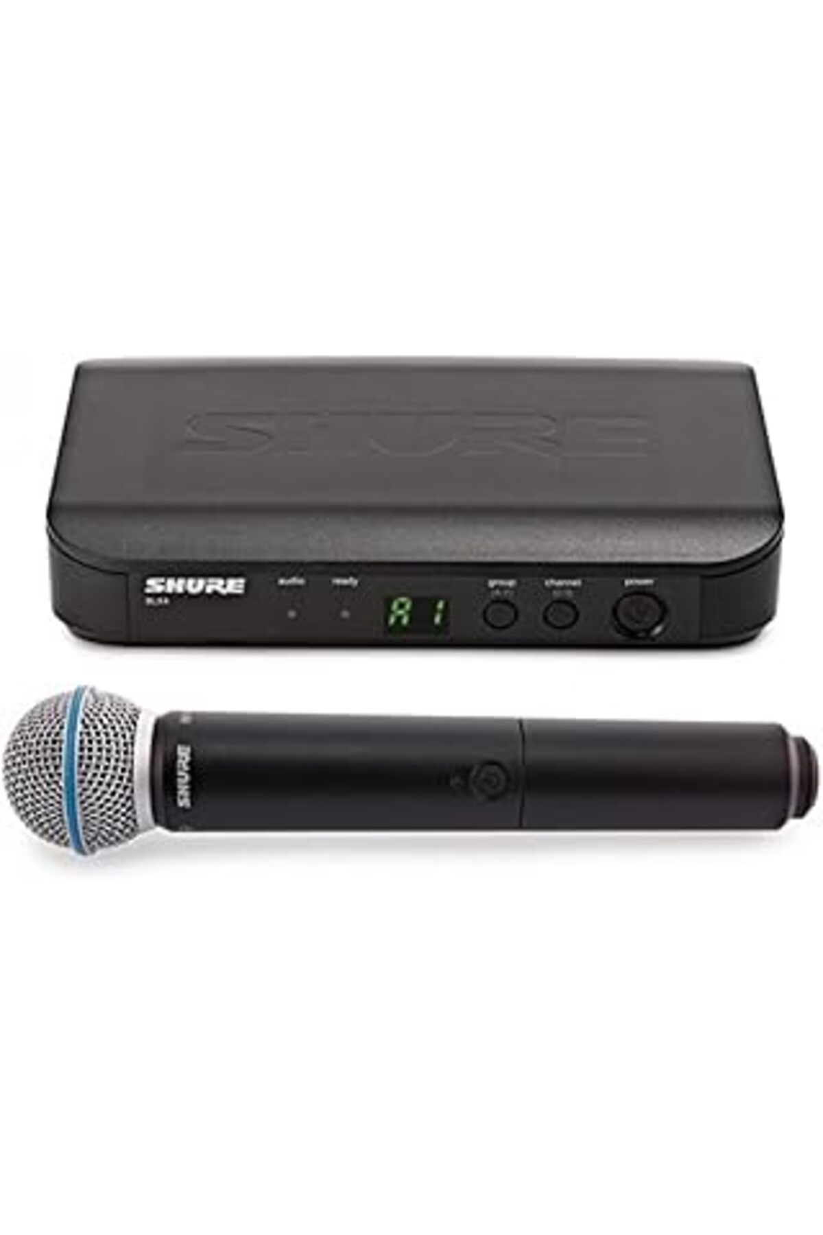 Genel Markalar Shure Blx24E/B58, Wireless Vocal System With Beta58 Microphone, Versatile, Cardioid, Perfect For Sp