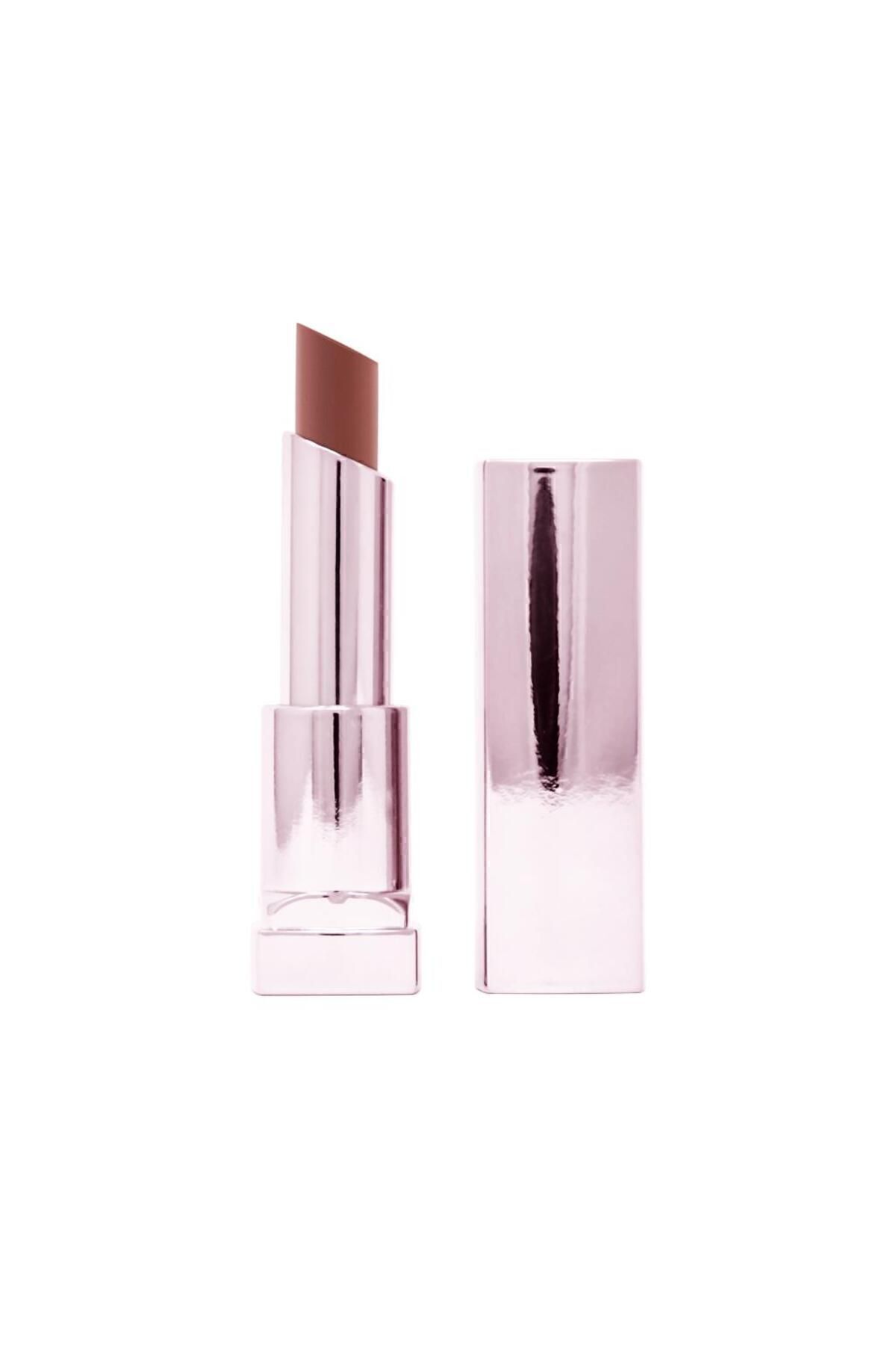Maybelline New York Color Sensational Shine Nemlendirici Parlak Ruj - 65 Spicy Mauve - Kahverengi
