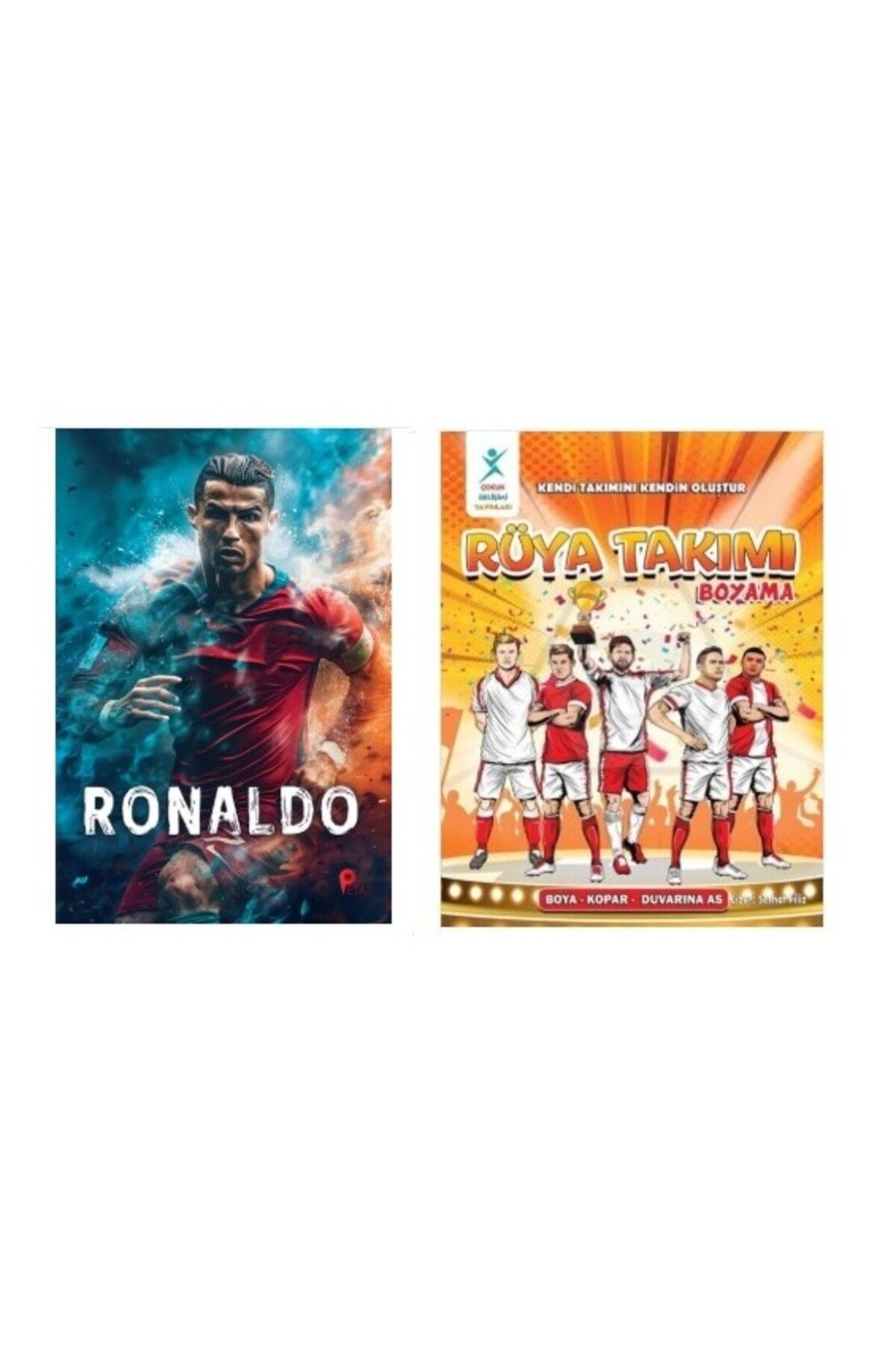peta kitap Cristiano Ronaldo - Rüya Takımı Boyama Kitabı  (POSTER VE AYRAÇ HEDİYELİ)