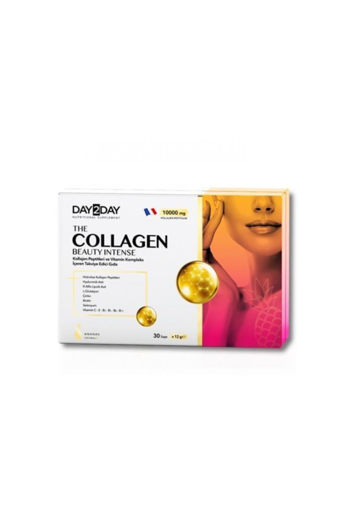 DAY2DAY The Collagen Beauty Intense 30 Saşe - Ananas Aromalı