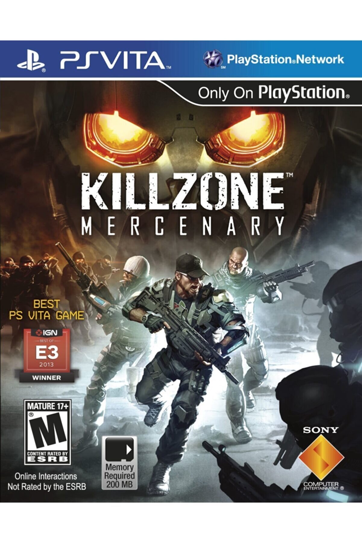 vita Killzone Mercenary Playstation Oyun Orjinal Ps Oyun