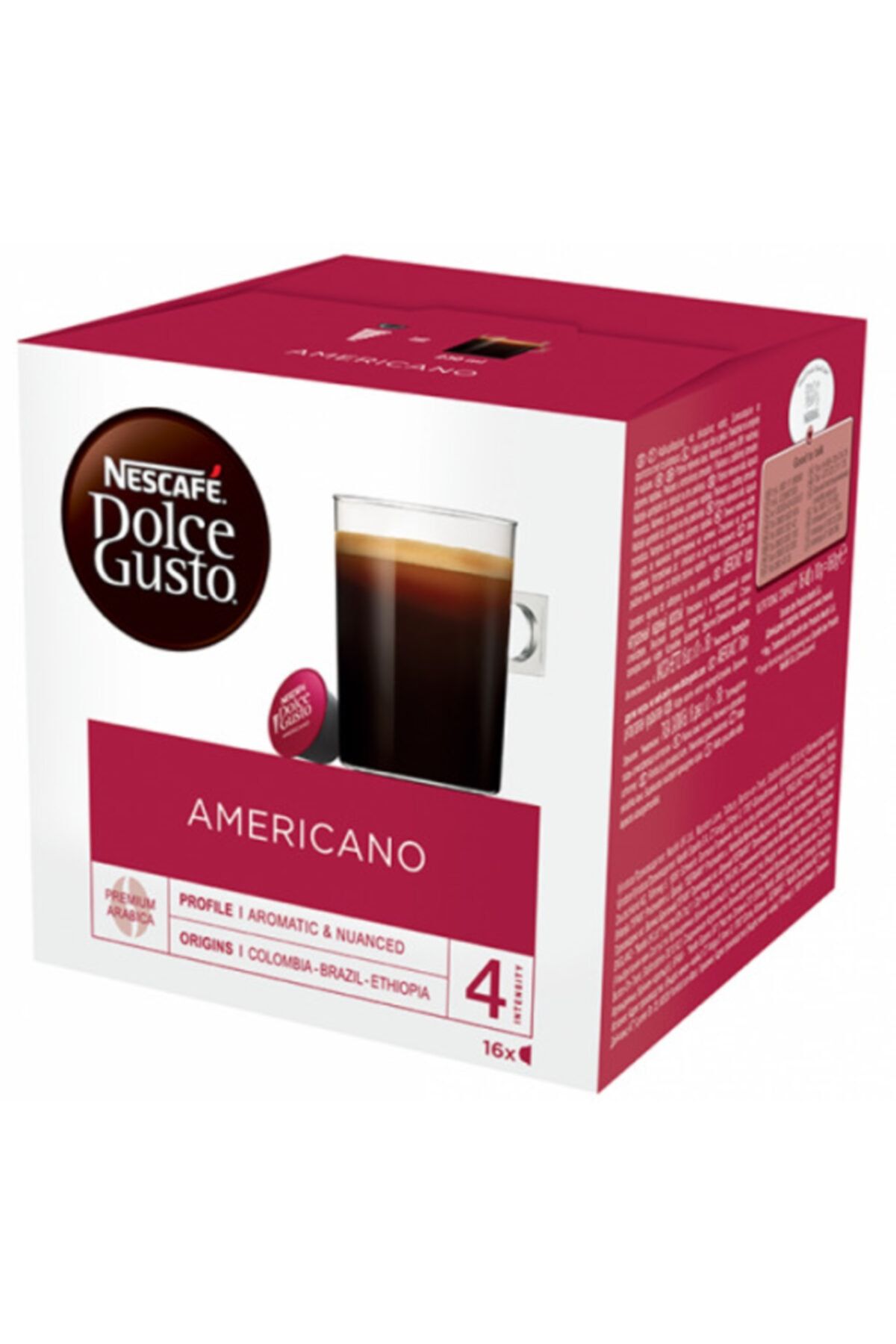 Nescafe Dolce Gusto Coffee Americano 16 Kapsül