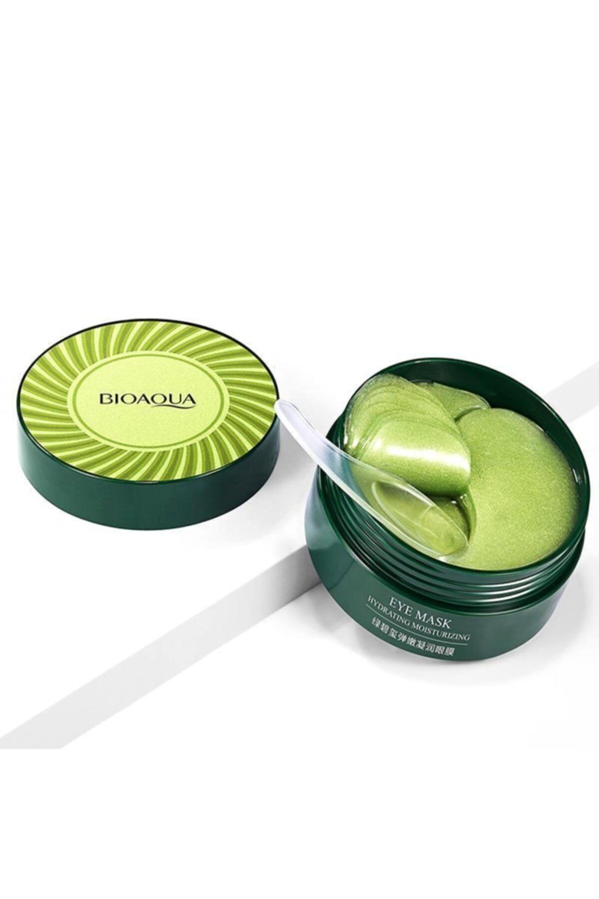 BIOAQUA Yeşil Turmalin Kristal Kolajen Sıkılaştırıcı Göz Maskeleri 80 gr - 60 adet